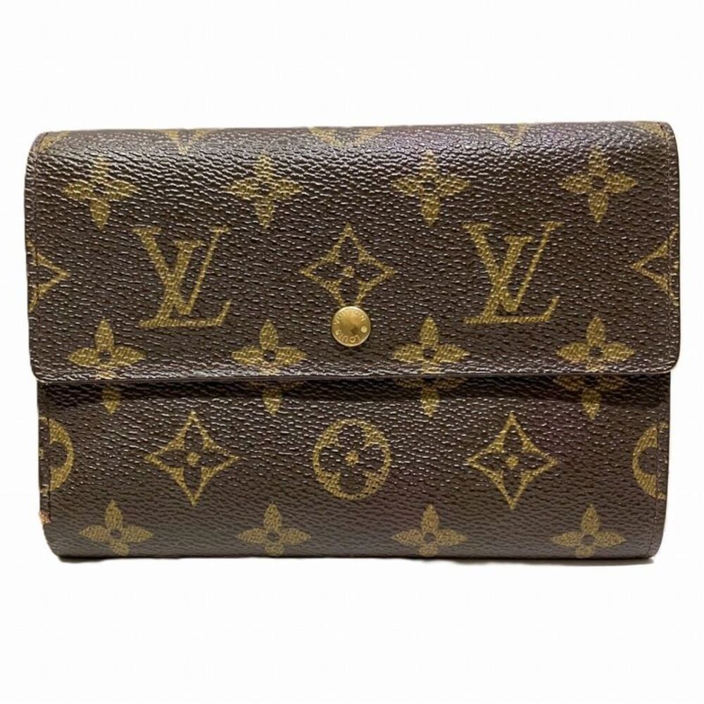 Louis Vuitton Portefeuille Tresor Monogram Trifold Wallet